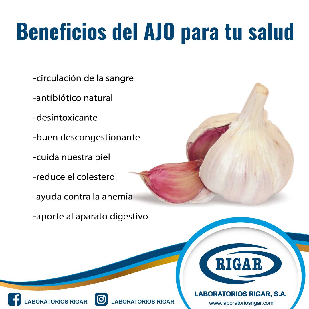 Beneficios del Ajo